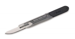 MarketLab Stealth Safety Scalpels - SCALPEL BLADE, STEALTH SAFETY, 60, STERILE - 1299