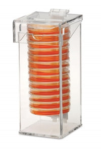 Marketlab Media Dispenser with Lid - DISPENSER, MEDIA DISH, LID, LATEX FREE - ML13223