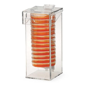 Marketlab Media Dispenser with Lid - DISPENSER, MEDIA DISH, LID, LATEX FREE - ML13223