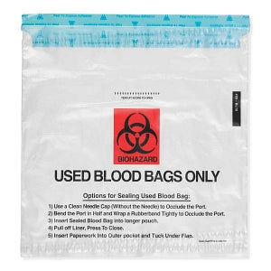 MarketLab Adhesive Closure Bags - BLOOD BAG, RETURN BAG - ML13235