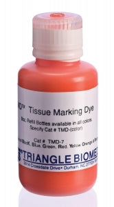 MarketLab Tissue Marking Dyes with Fixative - TISSUE MARKING DYE, ORANGE, 8OZ - 13479-OR