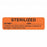 MarketLab Sterilized and Sterilized Expiration Label - LABEL, STERILIZED, OCT-ORANGE-RL/320 - 13601-OR