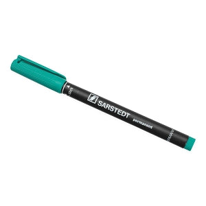 MarketLab Permanent Lumocolor Felt Pen - FELT PEN, PERMANENT, LUMOCOLOR, GREEN - 13757-GN