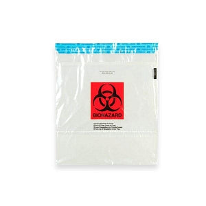 MarketLab Pocket Biohazard Specimen Bag - BAG, SPECIMEN, 15X17, BIOHZ LG SMPL - 13779