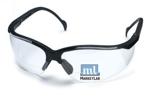 MarketLab V2 Readers Safety Glasses - V2 READER DIOPTER +3.0 - 1381