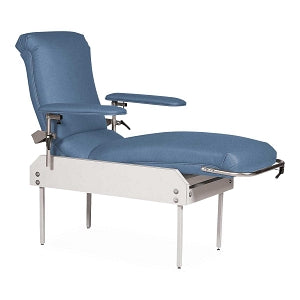 MarketLab Adjustable Blood Draw Lounge Chair - LOUNGE, BLOOD DRAW, ADJUSTABLE HEIGHT, CO - 14329-40