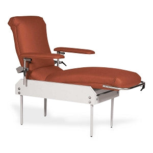 MarketLab Adjustable Blood Draw Lounge Chair - LOUNGE, BLOOD DRAW, ADJUSTABLE HEIGHT, GI - 14329-42