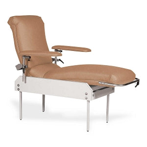 MarketLab Adjustable Blood Draw Lounge Chair - LOUNGE, BLOOD DRAW, ADJUSTABLE HEIGHT, OA - 14329-OK