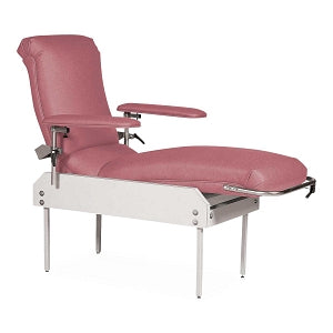 MarketLab Adjustable Blood Draw Lounge Chair - LOUNGE, BLOOD DRAW, ADJUSTABLE HEIGHT, PL - 14329-PM