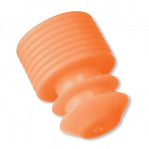 MarketLab Flanged Tube Caps For 12mm Tubes - PLUG CAPS, FLANGE, FOR 12MM TUBES, ORANGE - 1432-OR