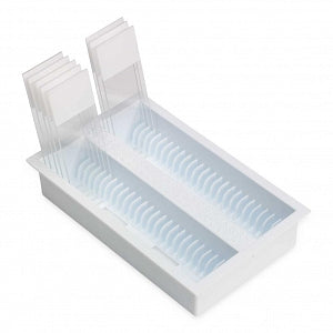 MarketLab SlideRack Tray - SLIDERACK JR TRAY, 50 POSITIONS, FOR SLIDE - 14331-WH