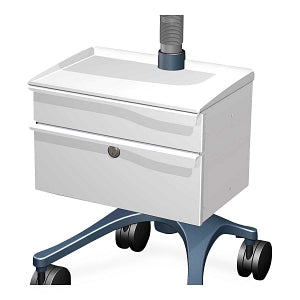 Marketlab Inc. Zido Mobile Blood Draw Cart Accessories - DRAWER ENCLOSURE, ANTHRO, COOL GREY - 14640-66