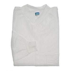 Marketlab Disposable Lab Coats - LAB COAT, SMALL, LIGHTWEIGHT, WHITE - 15190-WH