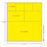 MarketLab Laboratory System Labels - CERNER DIR THERMAL, 3"C 4-1/2 X 4 YELLOW - 15499