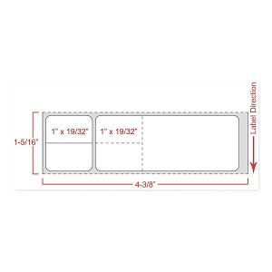 MarketLab Laboratory System Labels - MISYS / SUNQST DIR THRM, 3"C 1-3/16 X 4-1/8 - 15500