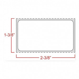 MarketLab Direct Thermal - DIRECT THERMAL, 3" CORE 2-1/4X1-1/4 WHITE - 15504