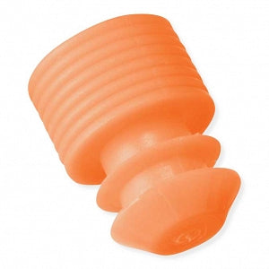 MarketLab Flanged Tube Caps For 13mm Tubes - FLANGE PLUG CAPS, FOR 13MM TUBES, ORANGE - 15535-OR