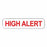 MarketLab High Alert Label - LABEL, HIGH ALERT - 1561