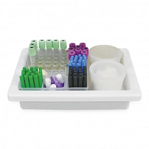 MarketLab MiniTray Phlebotomy Tray - TRAY UNIT, MINI, STANDARD PHLEBOTOMY, 20 T - 15906