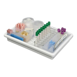 MarketLab HemaChem Laboratory Tray - TRAY UNIT, MIDSIZE HEMATOLOGY-CHEMISTRY - 15910