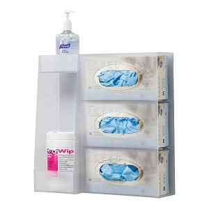 Marketlab Stations for Disinfecting Wipes - Economic Wipe Station, 16" x 5.5" x 16.25" - ML16189