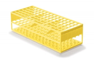 MarketLab 13mm and 17mm Tube Rack - TUBE RACK, 13MM, YELLOW - 1892-YL