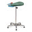 MarketLab Half Round Stationary Padded Phlebotomy Stand - STAND, PHLEBOTOMY, HALF RND, PAD, PALM COAST - 20089-136