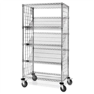 Marketlab Slant Rack Wire Shelving - SLANT RACK, WIRE SHELVING, 48"W X 18"D - ML2053