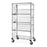 Marketlab Slant Rack Wire Shelving - SLANT RACK, WIRE SHELVING, 48"W X 18"D - ML2053