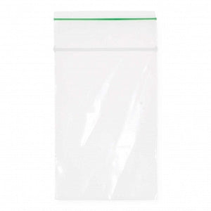 Marketlab GreenLine Biodegradable Zipper Bag with Pack - BAG, BIODEGRADABLE ZIPPER, GREELINE, 2" - 2093