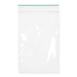 Marketlab GreenLine Biodegradable Zipper Bag with Pack - BAG, BIODEGRADABLE ZIPPER, GREELINE, 4" - 2095