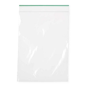 Marketlab GreenLine Biodegradable Zipper Bag with Pack - BAG, BIODEGRADABLE ZIPPER, GREELINE, 5" - 2098