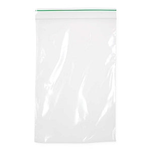 Marketlab GreenLine Biodegradable Zipper Bag with Pack - BAG, BIODEGRADABLE ZIPPER, GREELINE, 6" - 2099