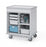 Marketlab Wide Mobile Supply Cart - CART, CUSTOMIZABLE, DOUBLE WIDE, MOBILE - ML2294