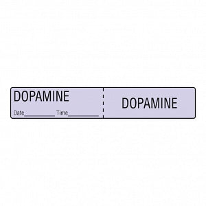 MarketLab IV Tubing Medication Label - LABEL, IV TUBING, DOPAMINE - 2310