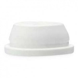 MarketLab Pierceable Closure Caps for 10mm and 12-13mm Tube - CLOSURE CAPS, PIERCEABLE, 10 &12-13MM TUBE - 2419-WH