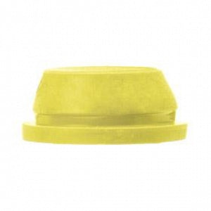 MarketLab Pierceable Closure Caps for 10mm and 12-13mm Tube - CLOSURE CAPS, PIERCEABLE, 10 &12-13MM TUBE - 2419-YL