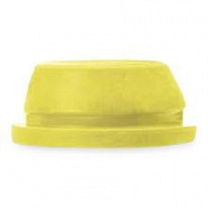 MarketLab Pierceable Closure Caps for 10mm and 12-13mm Tube - CLOSURE CAPS, PIERCEABLE, 10 &12-13MM TUBE - 2419-YL