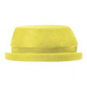 MarketLab Pierceable Closure Caps for 16mm Tube - CLOSURE CAPS, PIERCEABLE, 16MM TUBE - 2420-YL