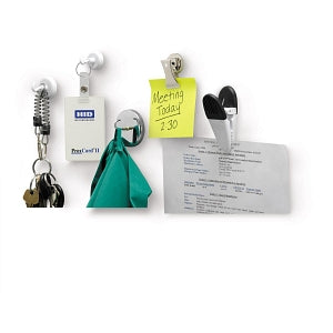 MarketLab Magnetic Hooks and Clips - HANDY CLIPS, 1.5", SILVER - ML2511