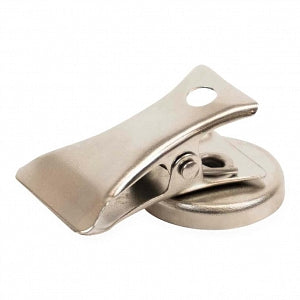 MarketLab Magnetic Hooks and Clips - HANDY CLIPS, 1.5", SILVER - ML2511