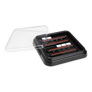 MarketLab Full and Mini Stain Trays - STAIN TRAY, MINI, W/CLEAR LID - 2522-CL