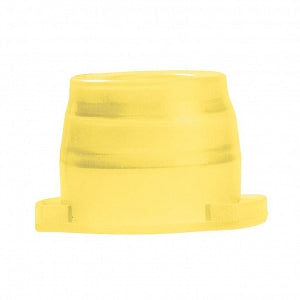 MarketLab Universal-Fit Easy-Off Caps - CAP, UNIVERSAL FIT, EASY-OFF, YELLOW - 2599-YL