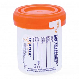 MarketLab Wide Mouth Urine Cups - Wide-Mouth Urine Cup, Sterile, 120 mL - 2982