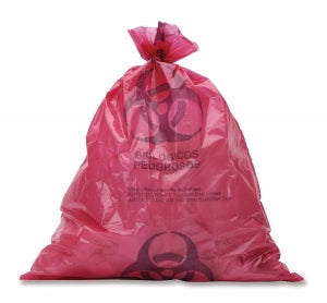 MarketLab Polyethylene Biohazard Bag - BAG, BIOHAZARD, POLYETHYLENE, 30-32 GALLON - 3138