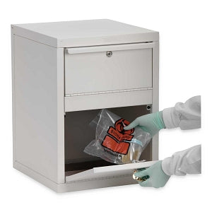 Market Locking Mailbox Style Drop Box - DROP BOX, SAMPLE LOCKING, 14WX16DX20H - ML3447