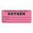 Marketlab Respiratory Therapy Label - LABEL, OXYGEN THERAPY - 3877