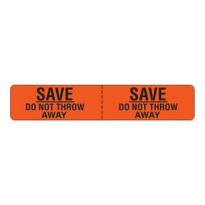 Marketlab Respiratory Therapy Label - LABEL, SAVE DO NOT THROW AWAY - 3879