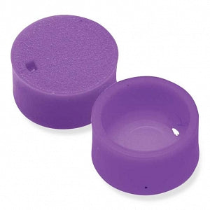 MarketLab Cap Inserts for Cryovials - CAP INSERT, FOR CRYOVIAL, VIOLET - 4279-VL