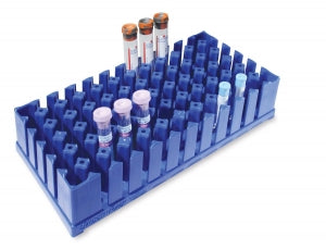 MarketLab SmoothRack Test Tube Rack - SMOOTHRACK, BLUE - ML4492